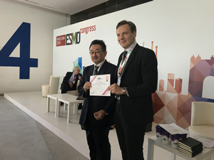 ESMO open「best downloaded papers」受賞