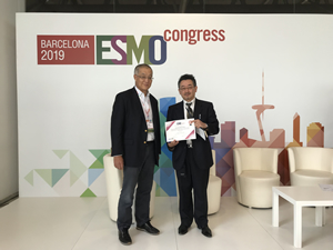 ESMO open「best downloaded papers」受賞